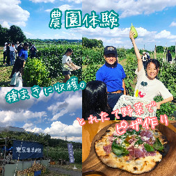 ★農園体験＆ピザ作りキャンプ★